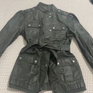 Miss London Dark Green Utility Jacket